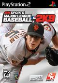 couverture jeu vidéo Major League Baseball 2K9