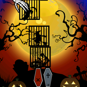couverture jeu vidéo Make Them Stack - Halloween Edition