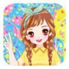 couverture jeu vidéo Makeover princesse mignonne - Habille jeu for kids