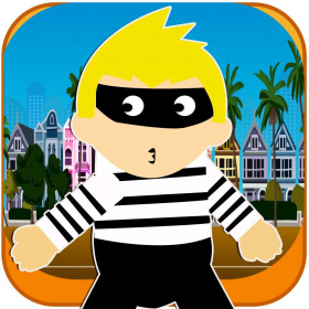 couverture jeu vidéo Mal Voleur Dash - Cop Captures Vitesse Chase