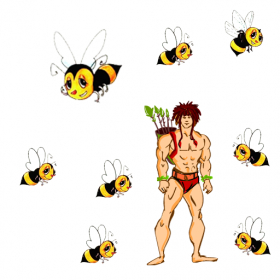 couverture jeu vidéo Man Vs Bee