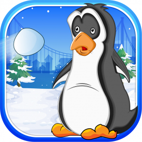 couverture jeu vidéo Manchot Stand de Tir - Des merveilles d'hiver boule de neige lutte payé