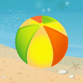 couverture jeu vidéo Manie du rebond en direct du ballon de plage