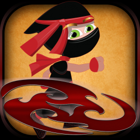 couverture jeu vidéo Manie tir Ninja court PRO - Mini amusement Guy agression Shuriken