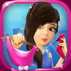 couverture jeu vidéo Mannequins de mode: jeu d&#039;habillage original en 3D pour filles
