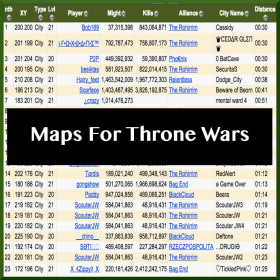 couverture jeu vidéo Maps For Throne Wars