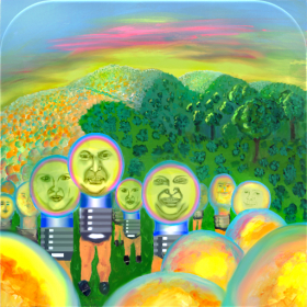 couverture jeu vidéo Marching Light Bulbs