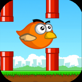 couverture jeu vidéo Maria Nguyen - A bird flying race through time and obstacles.
