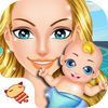 couverture jeu vidéo Marine bébé miracle salon - - Submarine Parc / Grande Histoire