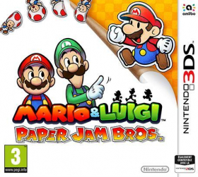 couverture jeu vidéo Mario &amp; Luigi: Paper Jam Bros.