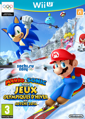 couverture jeu vidéo Mario &amp; Sonic aux Jeux Olympiques d&#039;Hiver de Sotchi 2014
