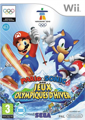 couverture jeu vidéo Mario et Sonic aux Jeux Olympiques d&#039;Hiver