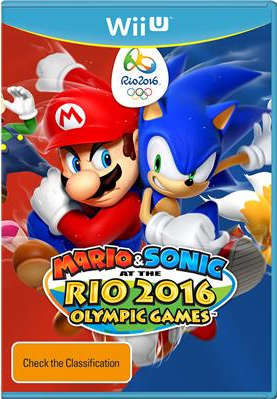 couverture jeu vidéo Mario et Sonic aux Jeux Olympiques de Rio 2016