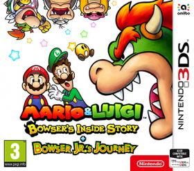 couverture jeu vidéo Mario &amp; Luigi : Voyage au centre de Bowser + L&#039;épopée de Bowser Jr.