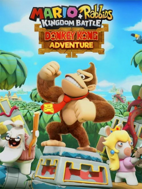 couverture jeu vidéo Mario + The Lapins Crétins : Kingdom Battle - Donkey Kong Adventure