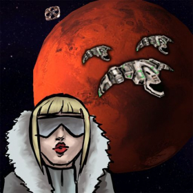 couverture jeu vidéo Mars Defender: Asteroids Space RPG