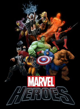 couverture jeu vidéo Marvel Heroes