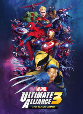 couverture jeu vidéo Marvel Ultimate Alliance 3: The Black Order