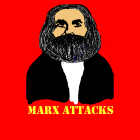 couverture jeu vidéo Marx Attacks