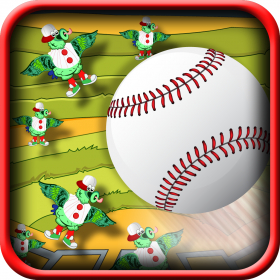 couverture jeu vidéo Mascotte de baseball - Chaos de batailles sports payé