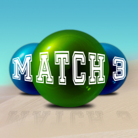 couverture jeu vidéo Match-3 On the Beach with Candy (Match 3 Game for Mania People)