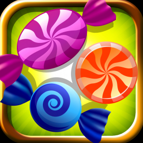 couverture jeu vidéo Match d&#039;accident de sucrerie FREE- une impressionnante explosion de couleurs sucrées