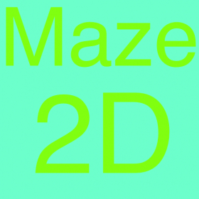 couverture jeu vidéo Maze2D