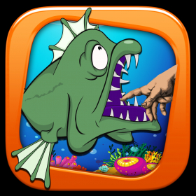 couverture jeu vidéo Me Mordre de Piranha - Un Coupeur de Doigt Ruée Manie