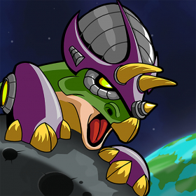 couverture jeu vidéo Mechanosaur Hijacks the Moon