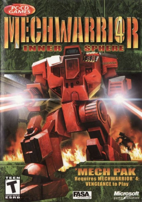 couverture jeu vidéo Mechwarrior 4 &#039;Mech Paks : Inner Sphere