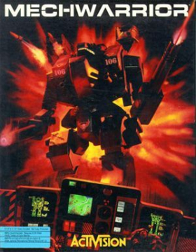 couverture jeux-video MechWarrior DOS