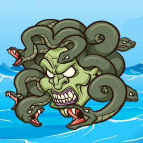 couverture jeu vidéo Medusa's Rage - Chop Off Her Snake-Haired Head