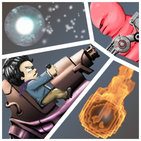 couverture jeu vidéo Mega Mad Worms Bombard Billy Midair