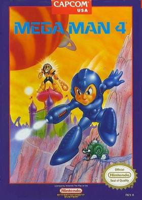 couverture jeu vidéo Mega Man 4