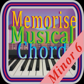 couverture jeu vidéo Memorise music chord minor 6th
