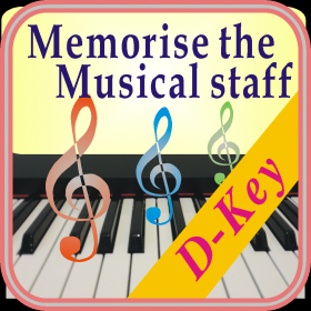 couverture jeu vidéo Memorise music staff D Key