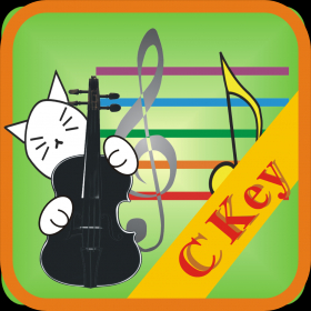 couverture jeu vidéo Memorise music staff for violin in C Key