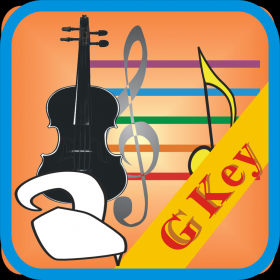 couverture jeu vidéo Memorise music staff for violin in G Key
