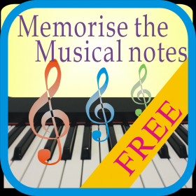 couverture jeu vidéo Memorise musical notes for kids and beginner