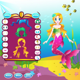 couverture jeu vidéo Mermaid Party Style Dressup