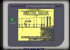 couverture jeux-video Metal Gear Game Boy