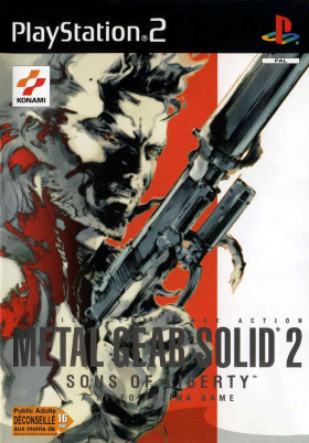 couverture jeu vidéo Metal Gear Solid 2 : Sons of Liberty