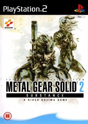couverture jeu vidéo Metal Gear Solid 2 : Substance