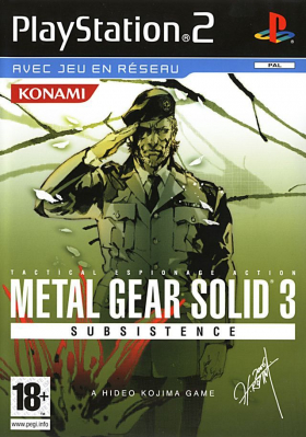 top 10 éditeur Metal Gear Solid 3 : Subsistence