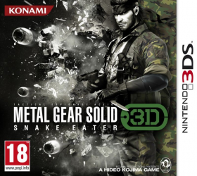 couverture jeu vidéo Metal Gear Solid : Snake Eater 3D