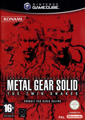 couverture jeu vidéo Metal Gear Solid : The Twin Snakes