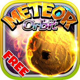 couverture jeu vidéo Meteor Orbit Free- A meteor is trapped inside a planet’s inner atmosphere and is trying to get out.