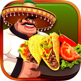couverture jeu vidéo Mexican Fiesta! Super-Star Taco Chef - Fastfood Cooking