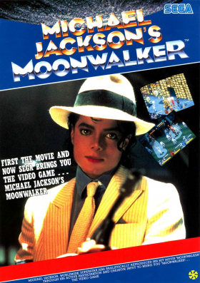 couverture jeu vidéo Michael Jackson&#039;s Moonwalker