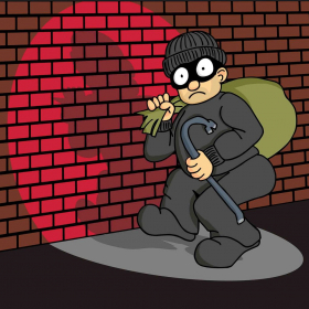 couverture jeu vidéo Midnight burglar Adventures